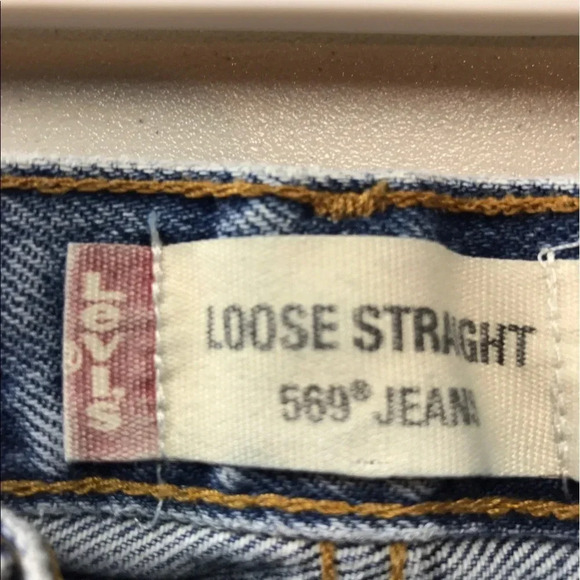 Levi's 569 Size 9 Boys Jeans Loose Straight Denim - Picture 4 of 5
